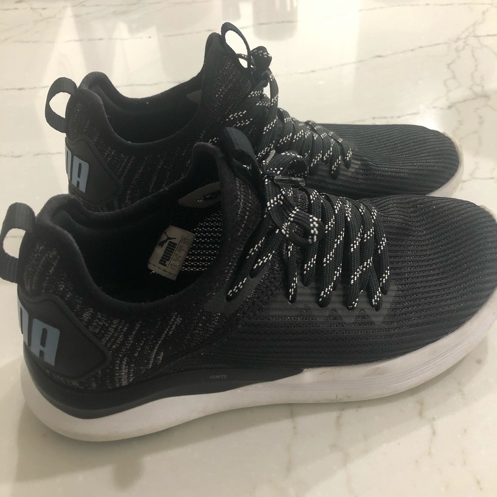 Puma | Ignite Running Shoes - Black & Blue